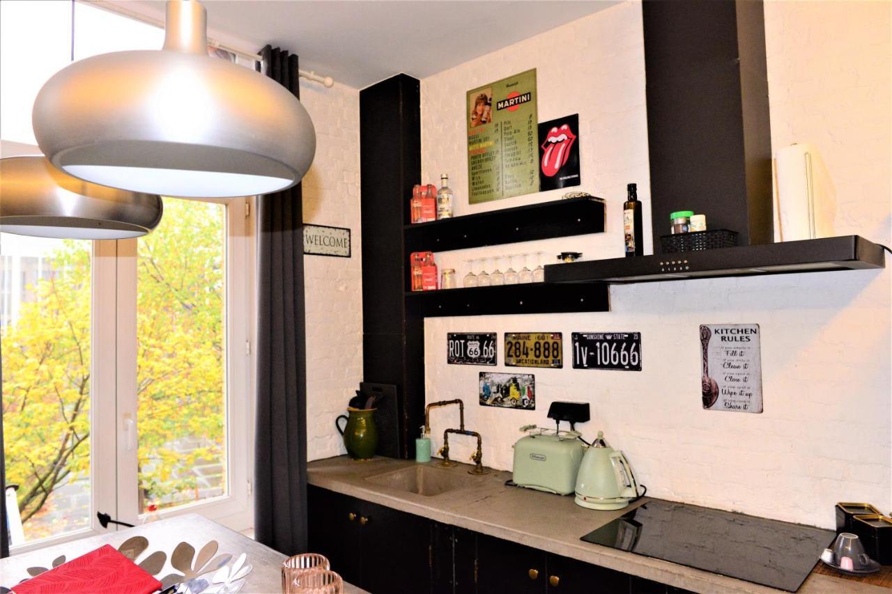 Sleep Inn - Industrial Flat Citycenter Anversa Esterno foto