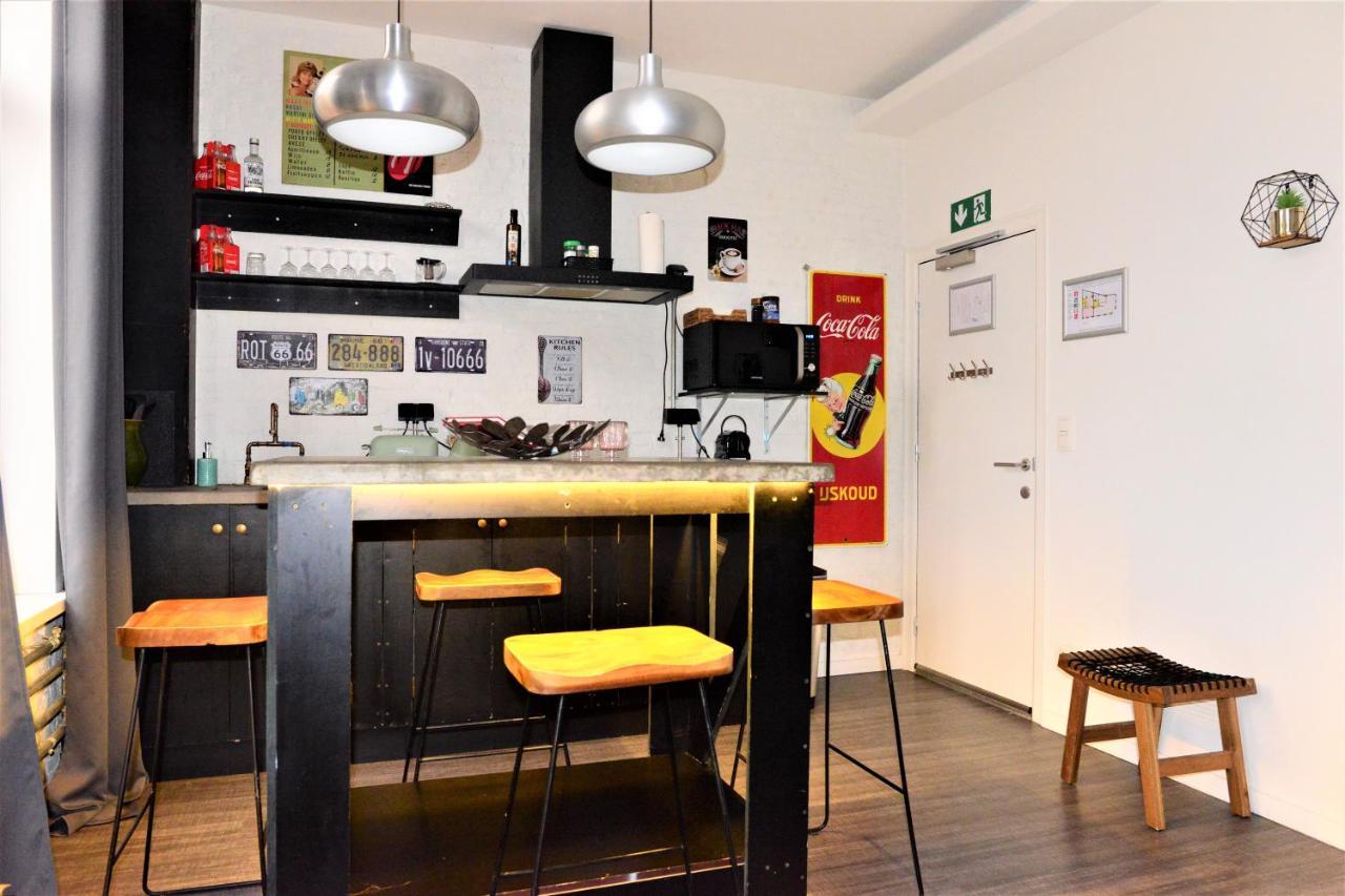 Sleep Inn - Industrial Flat Citycenter Anversa Esterno foto